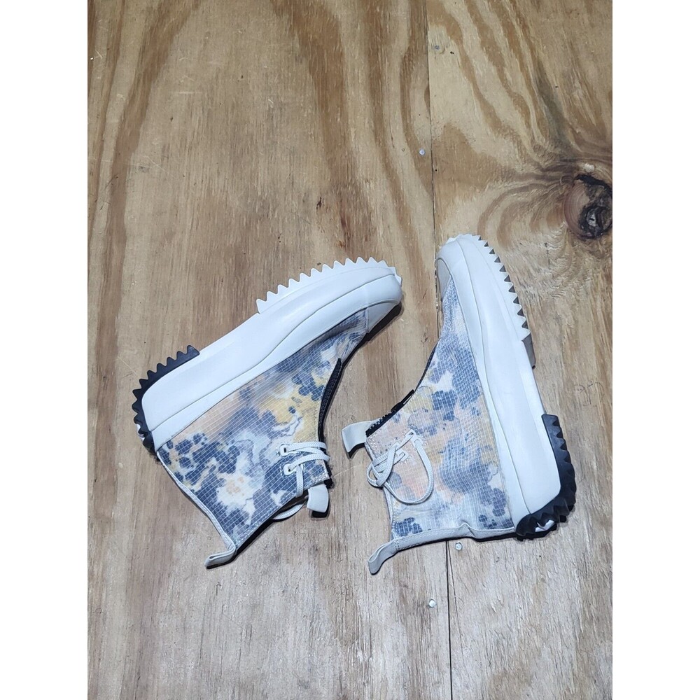 Converse Run Star Hike High Washed Florals Women 8 Shoes 170776C